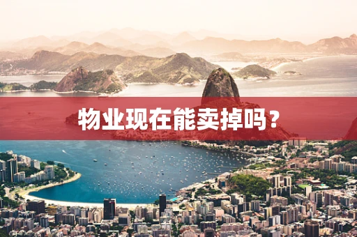 物业现在能卖掉吗？
