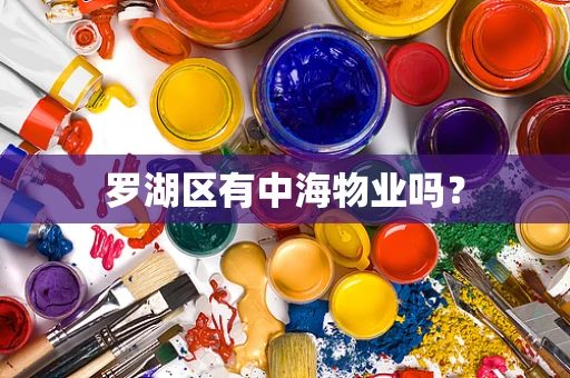 罗湖区有中海物业吗？