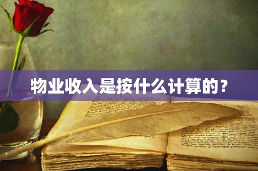 物业收入是按什么计算的？