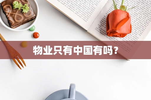 物业只有中国有吗？