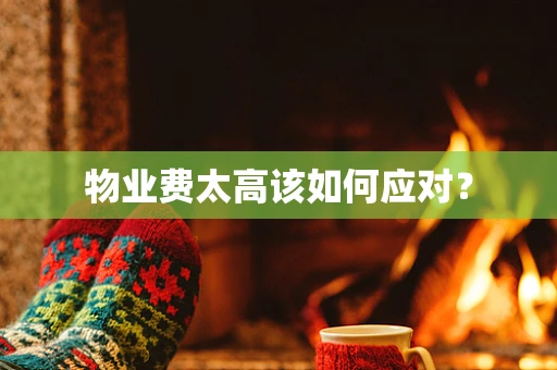 物业费太高该如何应对？