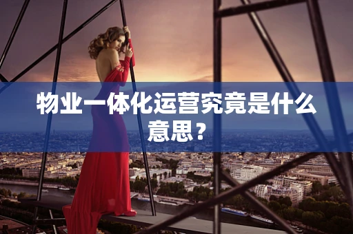 物业一体化运营究竟是什么意思？