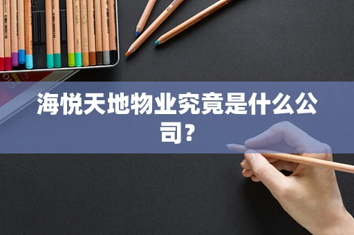 海悦天地物业究竟是什么公司？