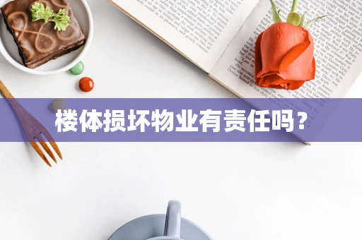 楼体损坏物业有责任吗？