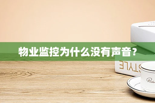 物业监控为什么没有声音？