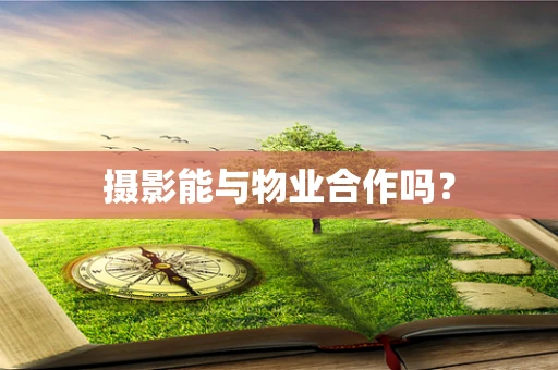 摄影能与物业合作吗？