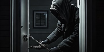 物业砸业主家锁，这算犯法吗？