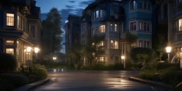 物业晚间会提供服务吗？