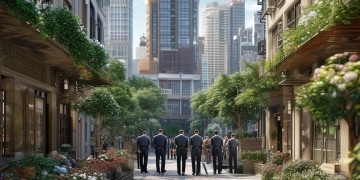 城管检查小区物业会收费吗？
