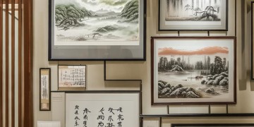 物业适合挂什么字画呢？