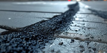物业浇柏油马路违法吗？