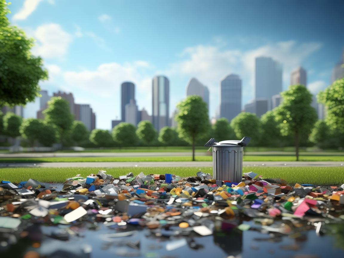 物业公司随意抛垃圾合法吗？